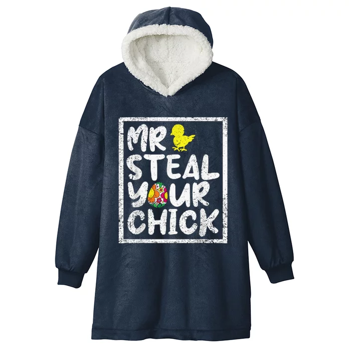 Easter Toddlers Steal Your Chick Funny Spring Humor Hooded Wearable Blanket