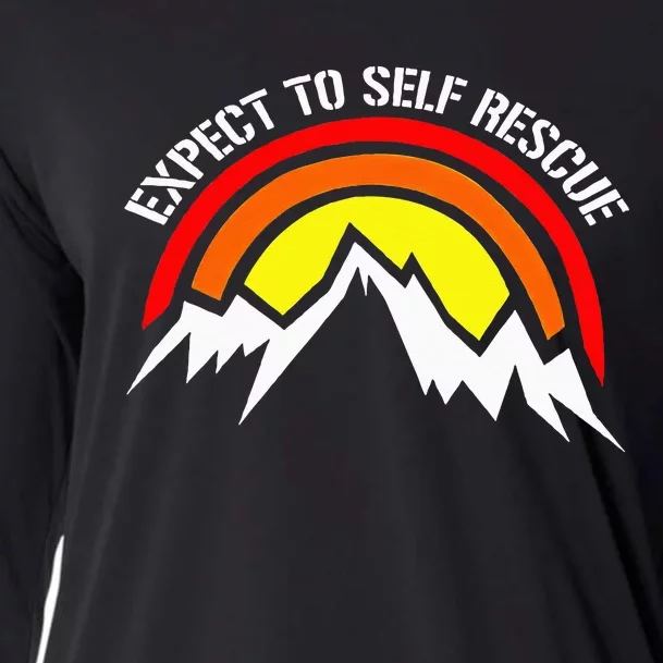 expect to self rescues Cooling Performance Long Sleeve Crew