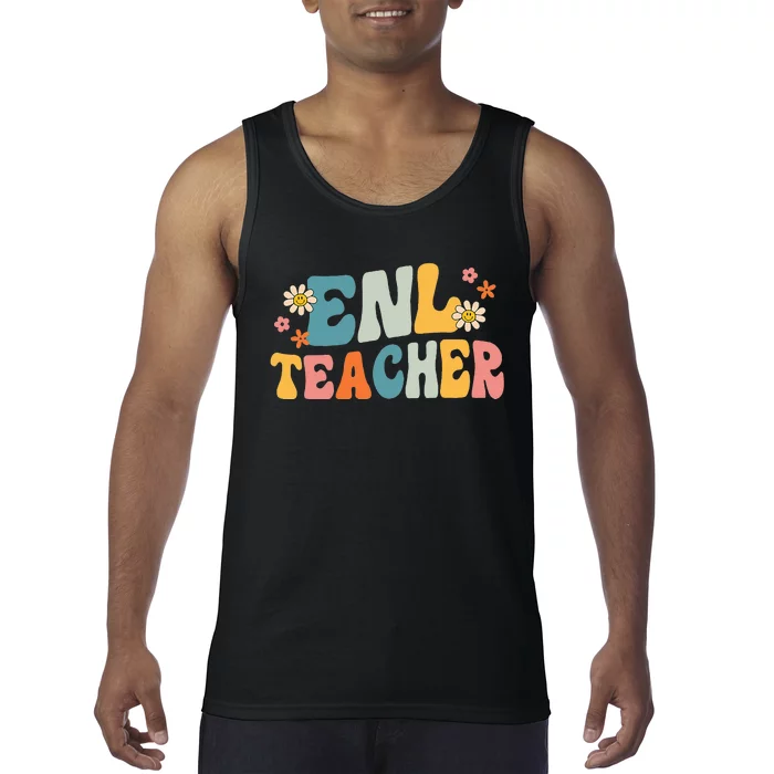 ENL Teacher Squad English New Language Squad Crew Team Tank Top