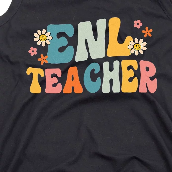 ENL Teacher Squad English New Language Squad Crew Team Tank Top