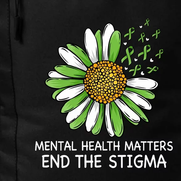 End The Stigma Mental Health Awareness Daily Commute Backpack