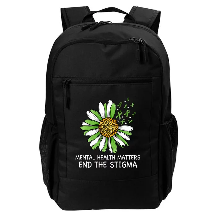 End The Stigma Mental Health Awareness Daily Commute Backpack