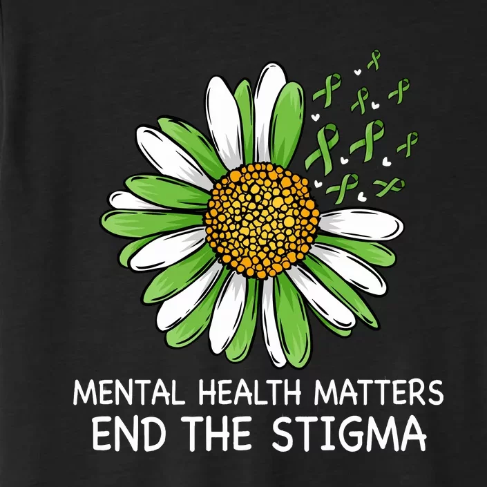 End The Stigma Mental Health Awareness ChromaSoft Performance T-Shirt