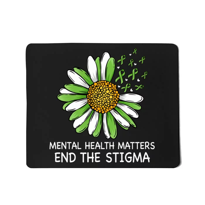 End The Stigma Mental Health Awareness Mousepad