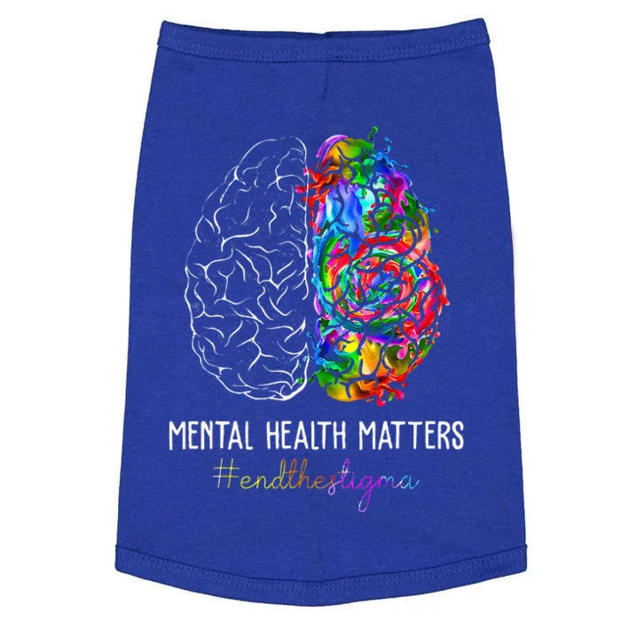 End The Stigma Mental Health Matters Doggie Tank