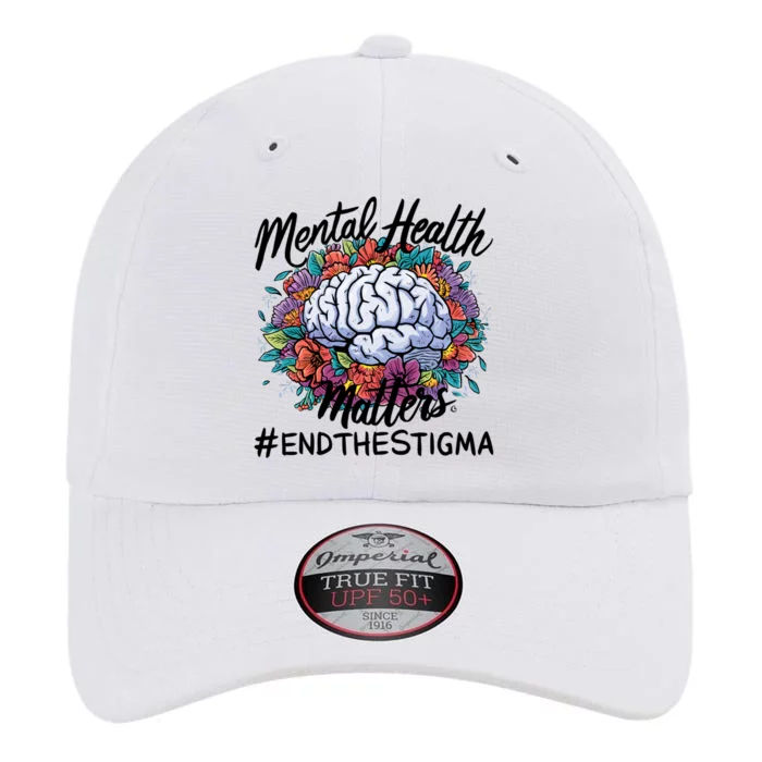 End The Stigma Flower Tal Health Matters Meaningful Gift The Original Performance Cap