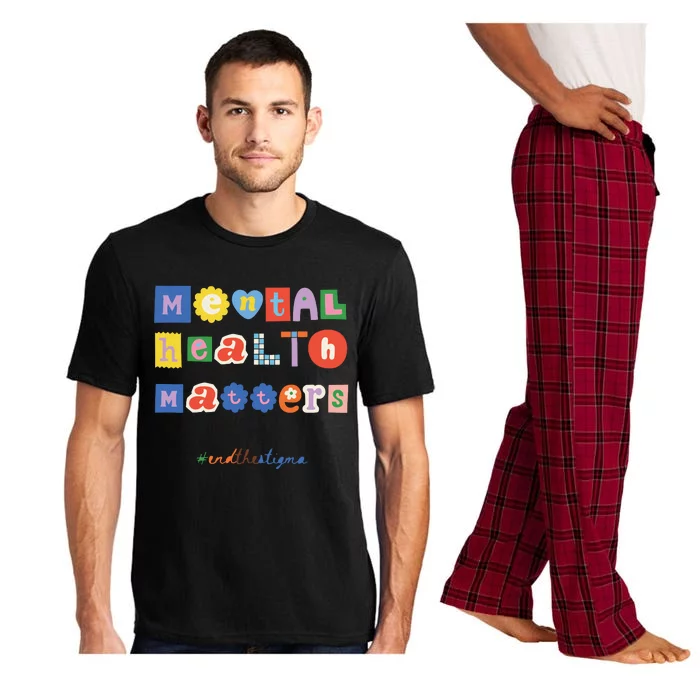 End The Stigma Mental Health Matters Women Pajama Set