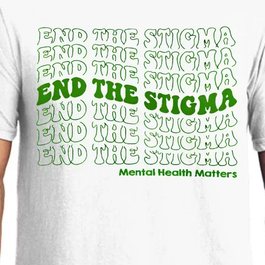 End The Stigma Mental Health Matters Pajama Set