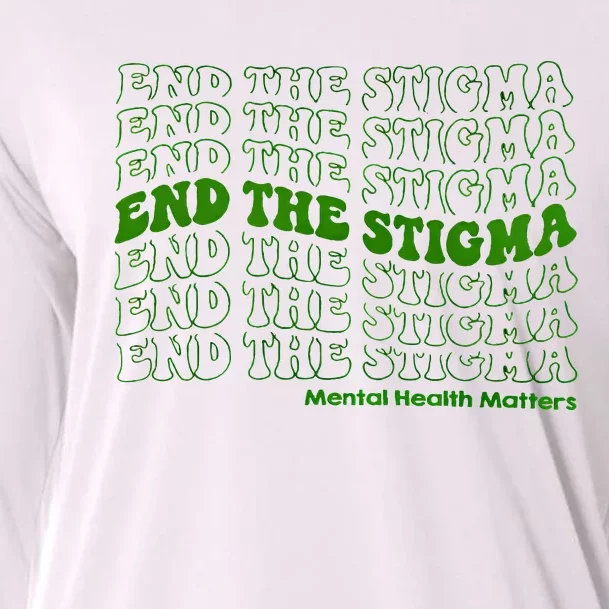 End The Stigma Mental Health Matters Cooling Performance Long Sleeve Crew