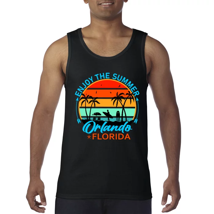 Enjoy The Summer Orlando Florida Tank Top