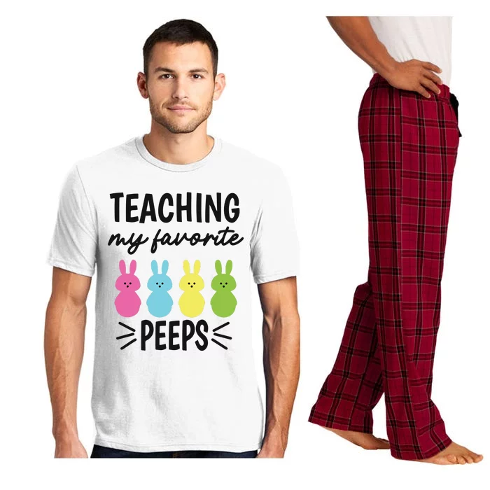 Easter Teacher Teaching My Favorite Peeps Pajama Set