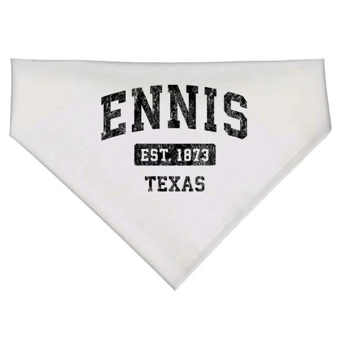 Ennis Texas Tx Vintage Sports USA-Made Doggie Bandana