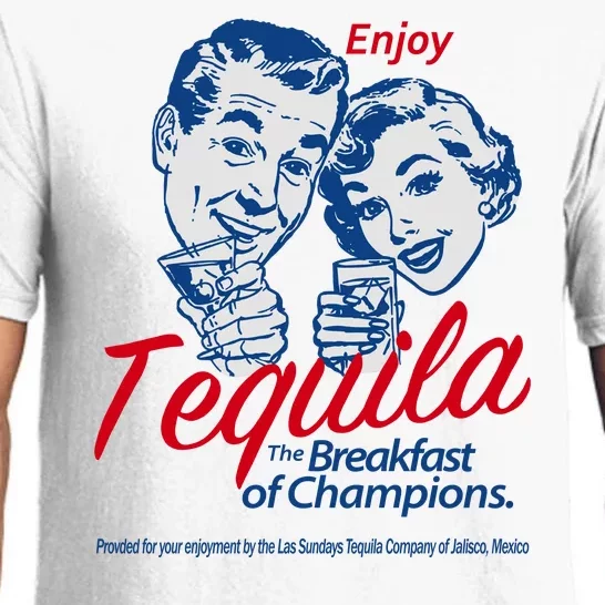 Enjoy Tequila The Breakfast Of Champions Pajama Set