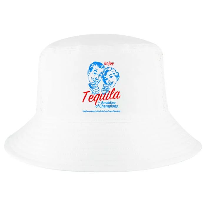 Enjoys Tequila The Breakfasts Of Championss Cool Comfort Performance Bucket Hat