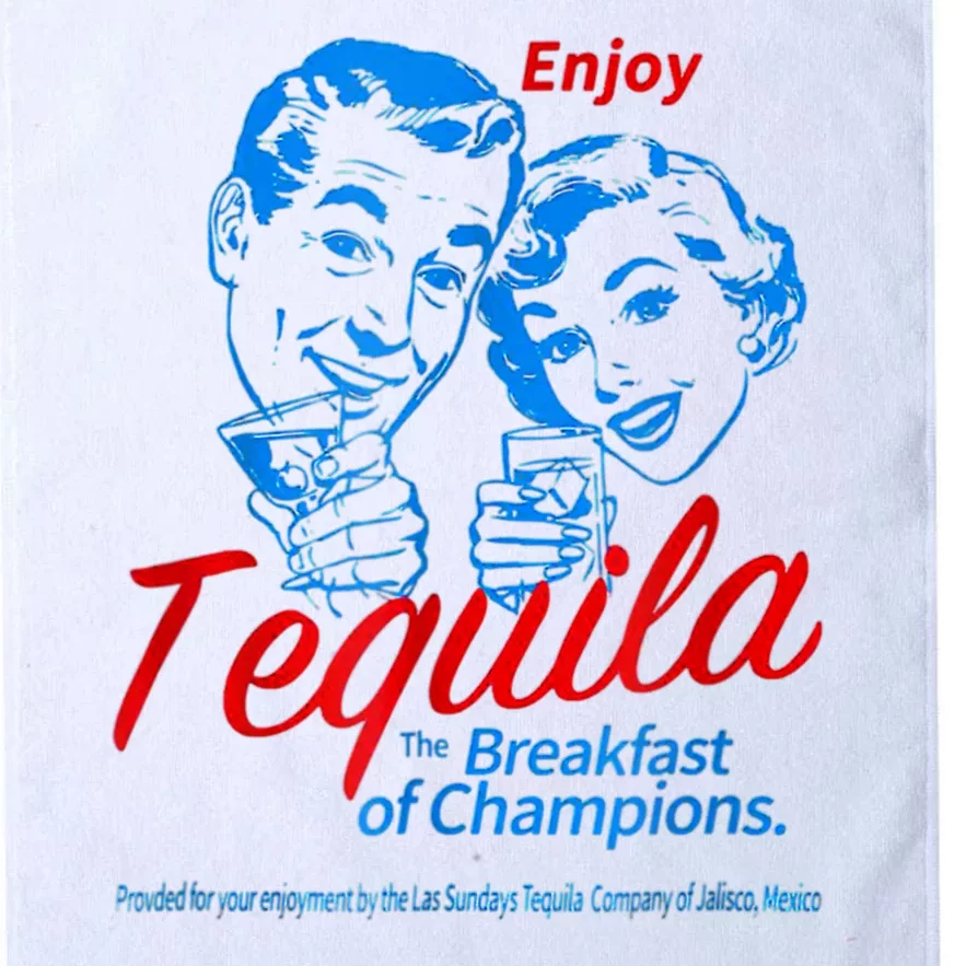 Enjoys Tequila The Breakfasts Of Champions Platinum Collection Golf Towel