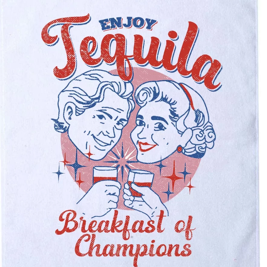 Enjoys Tequila The Breakfasts Of Championss Platinum Collection Golf Towel