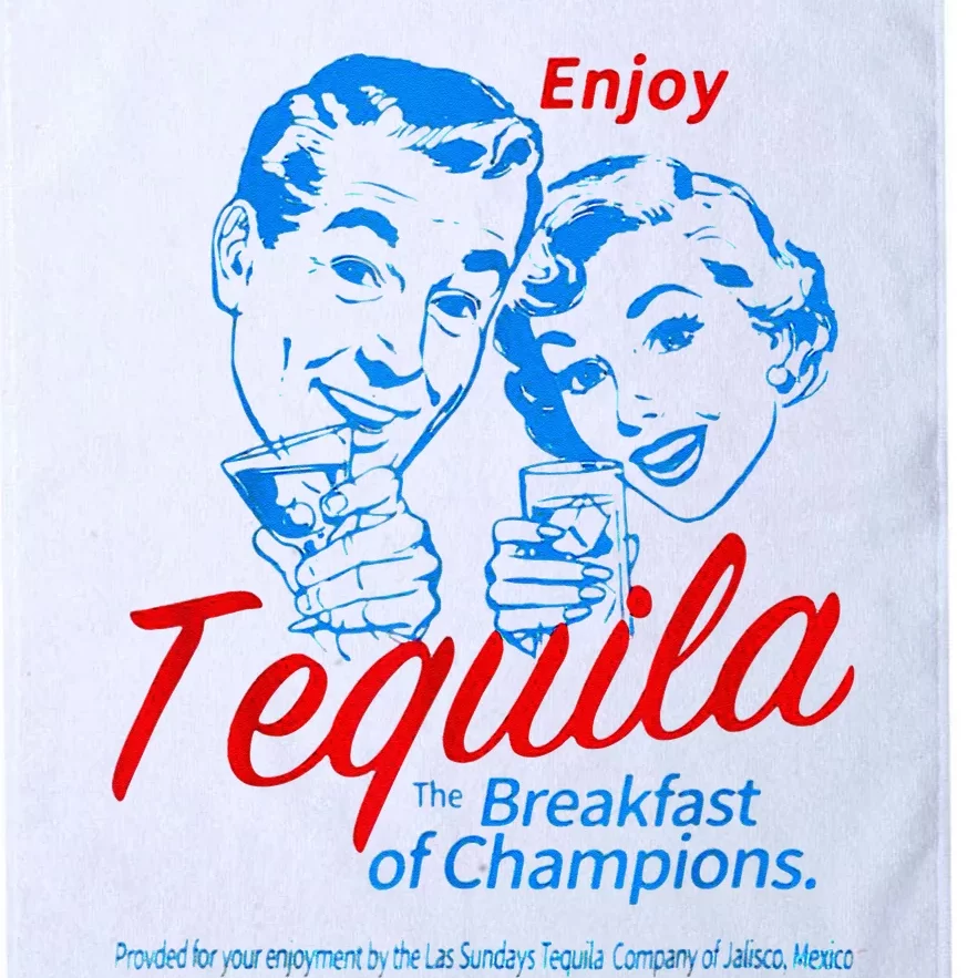 Enjoys Tequila The Breakfasts Of Championss Platinum Collection Golf Towel