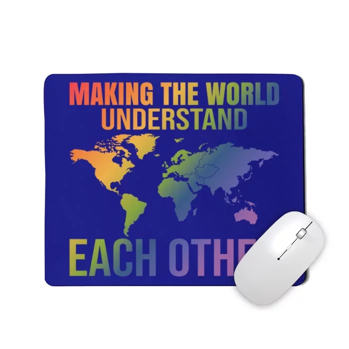 Esl Teacher Virtual Tutor English Language Teachers Gift Mousepad