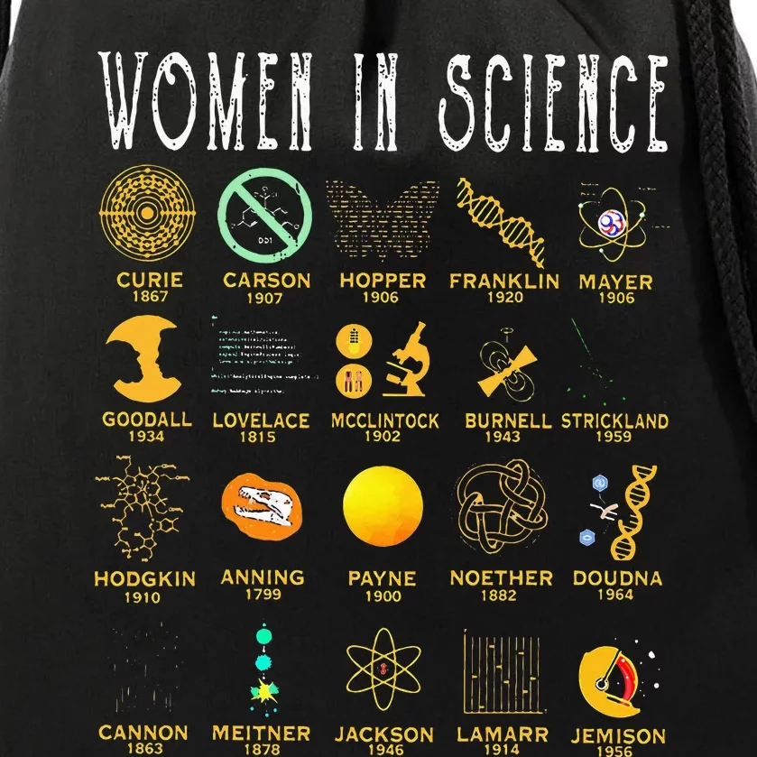 Exploring the Wonders of Science Drawstring Bag