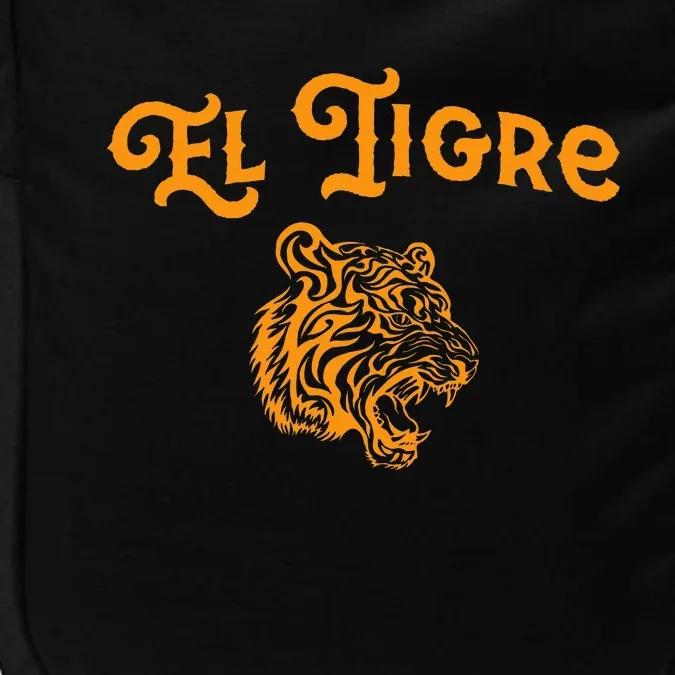 El Tigre With A Tiger Head Tiger Impact Tech Backpack