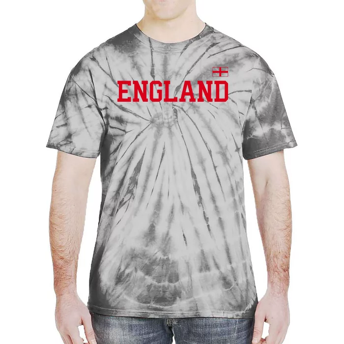 England T Women English Soccer English Flag Tie-Dye T-Shirt