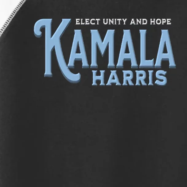 Elect Unity And Hope Kamala Harris For President 2024 Toddler Fine Jersey T-Shirt