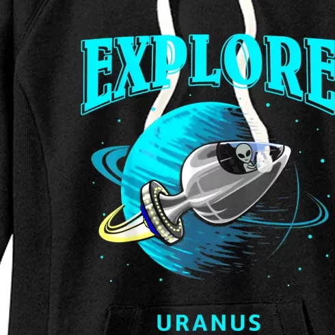 Explore Uranus Allien Women's Fleece Hoodie