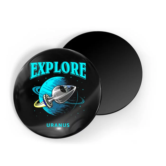 Explore Uranus Allien Magnet