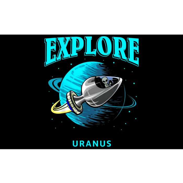 Explore Uranus Allien Bumper Sticker