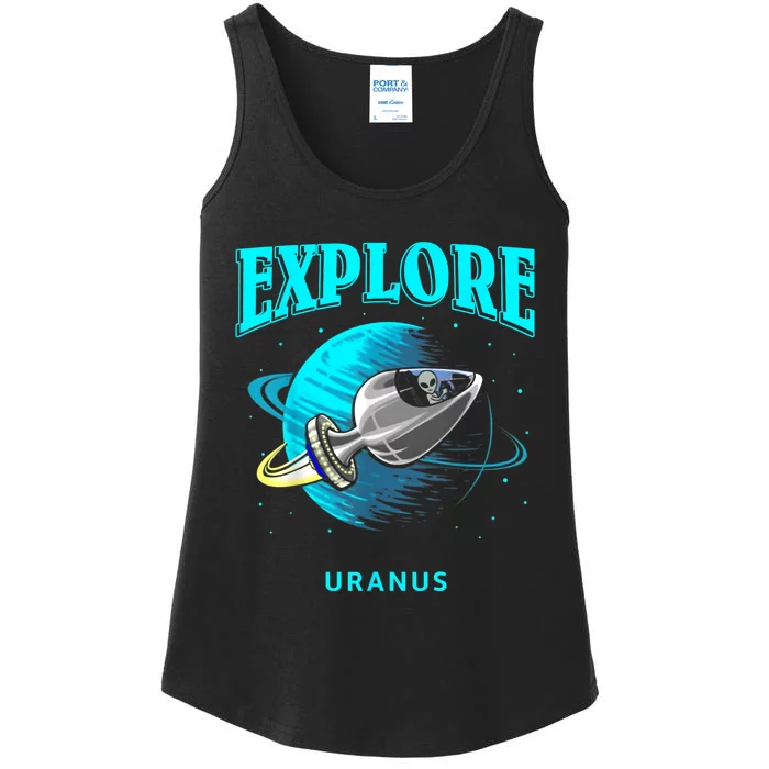 Explore Uranus Allien Ladies Essential Tank