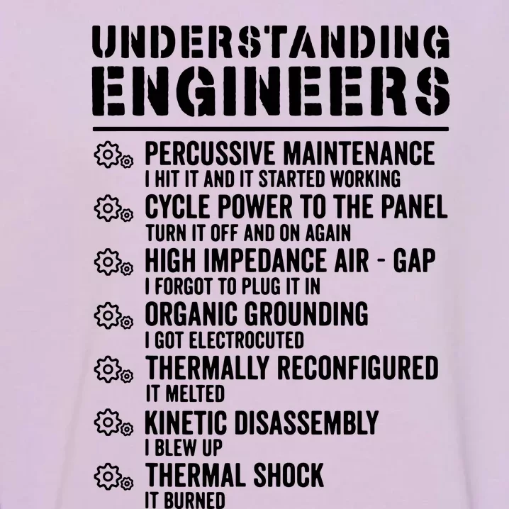 Explained Understanding Engineers Mechanical Engineering Garment-Dyed Sweatshirt