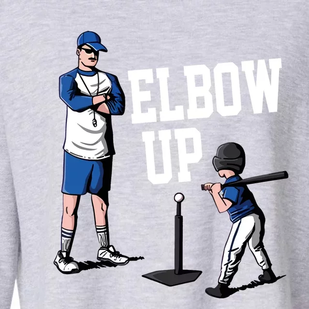 Elbow Up Cropped Pullover Crew