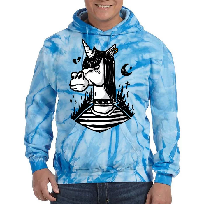 Emo Unicorn Tie Dye Hoodie