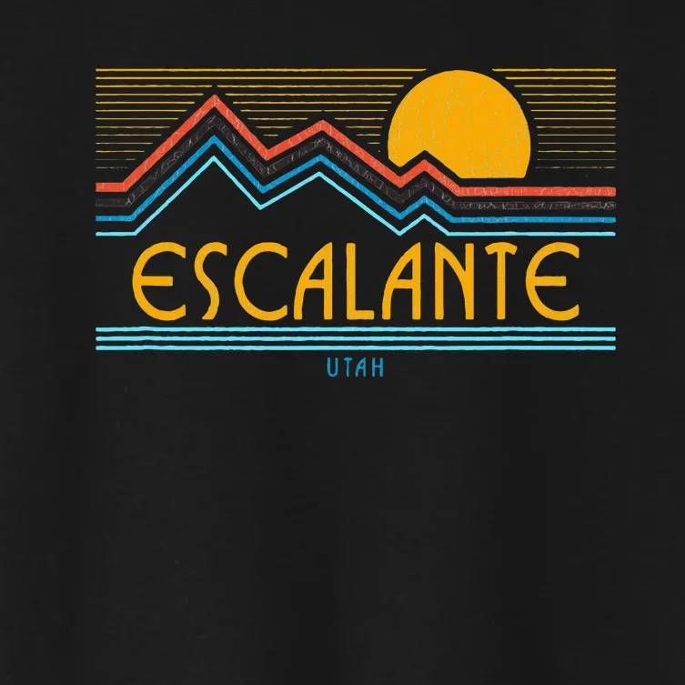 Escalante Utah Women's Crop Top Tee