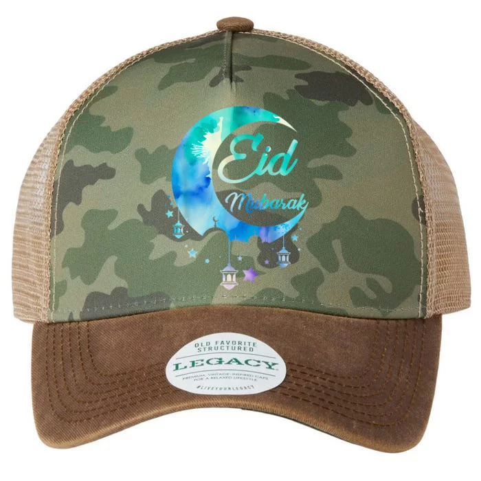 Eid Ul Fitr Mubarak Legacy Tie Dye Trucker Hat