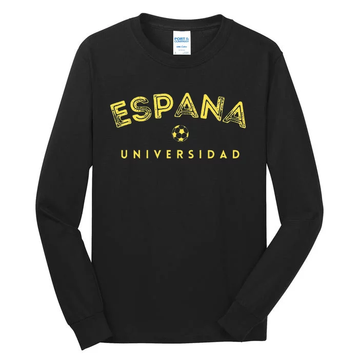 Espana University Graduation Spain College Academy Tall Long Sleeve T-Shirt