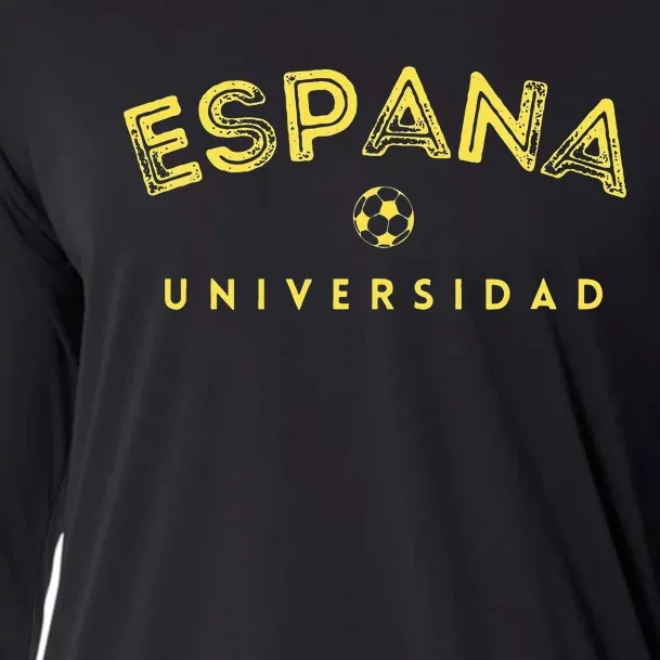 Espana University Graduation Spain College Academy Cooling Performance Long Sleeve Crew