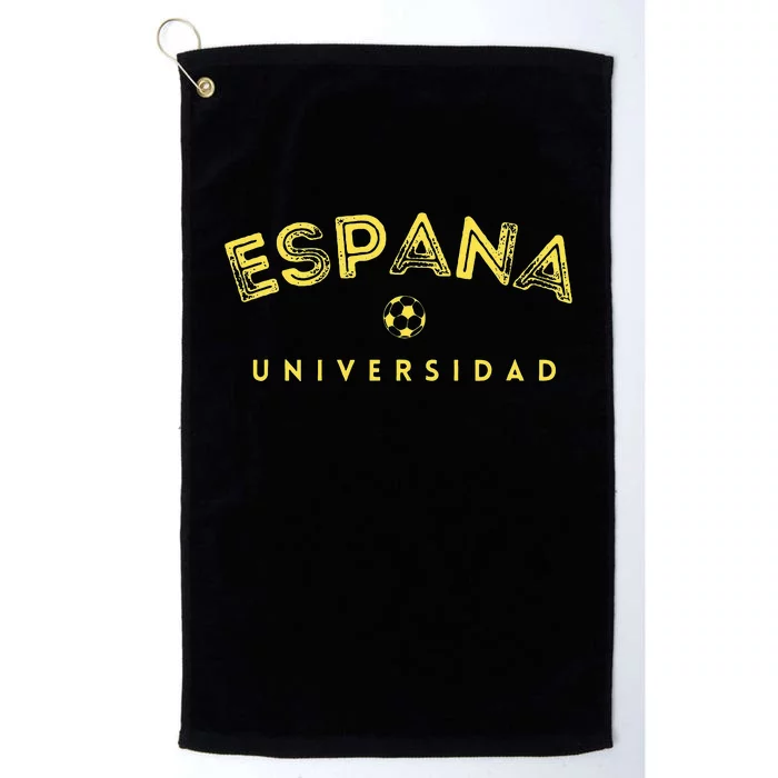 Espana University Graduation Spain College Academy Platinum Collection Golf Towel