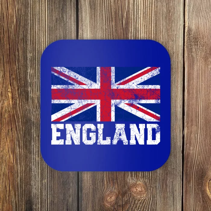 England Union Jack Flag Pride Roots Country Family Nation Cute Gift Coaster