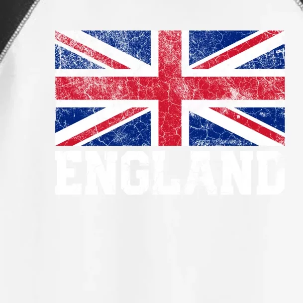 England Union Jack Flag Pride Roots Country Family Nation Cute Gift Toddler Fine Jersey T-Shirt