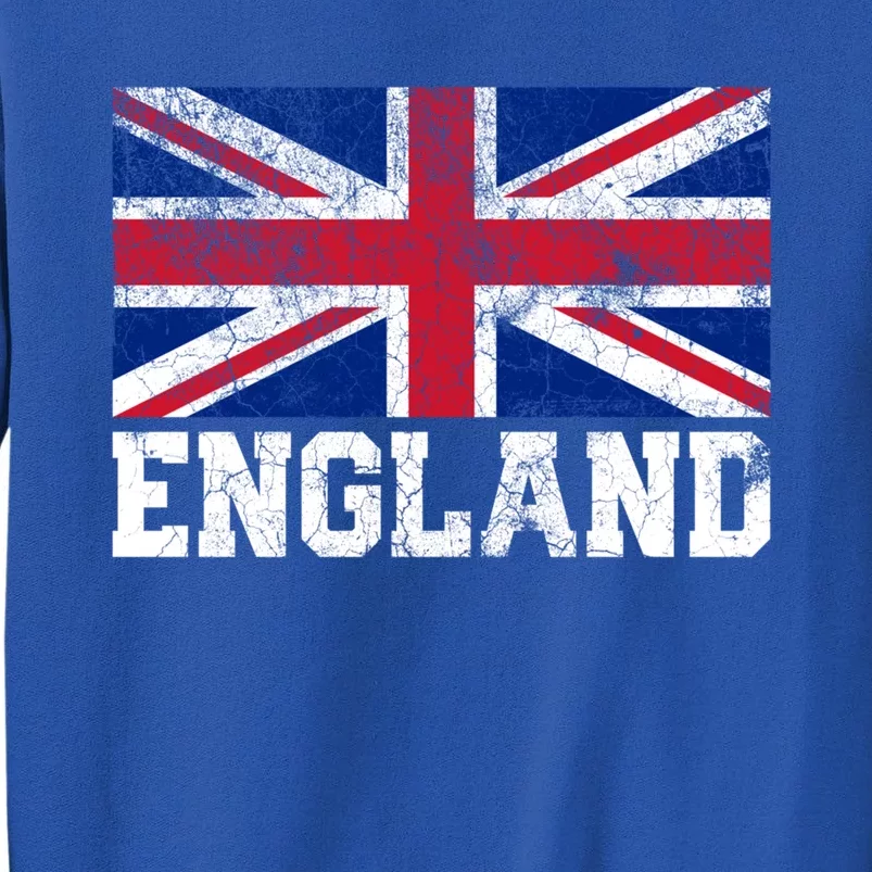 England Union Jack Flag Pride Roots Country Family Nation Funny Gift Tall Sweatshirt