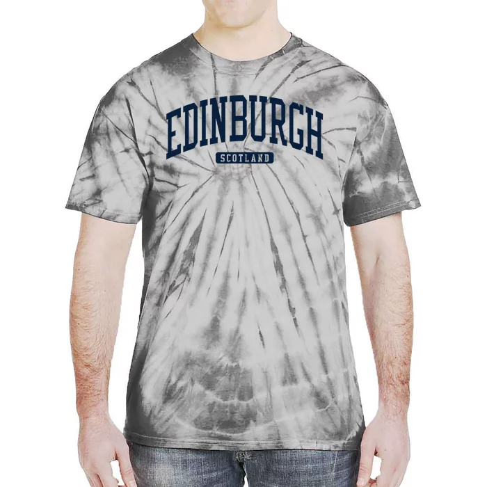 Edinburgh United Kingdom Uk College University Style Tie-Dye T-Shirt