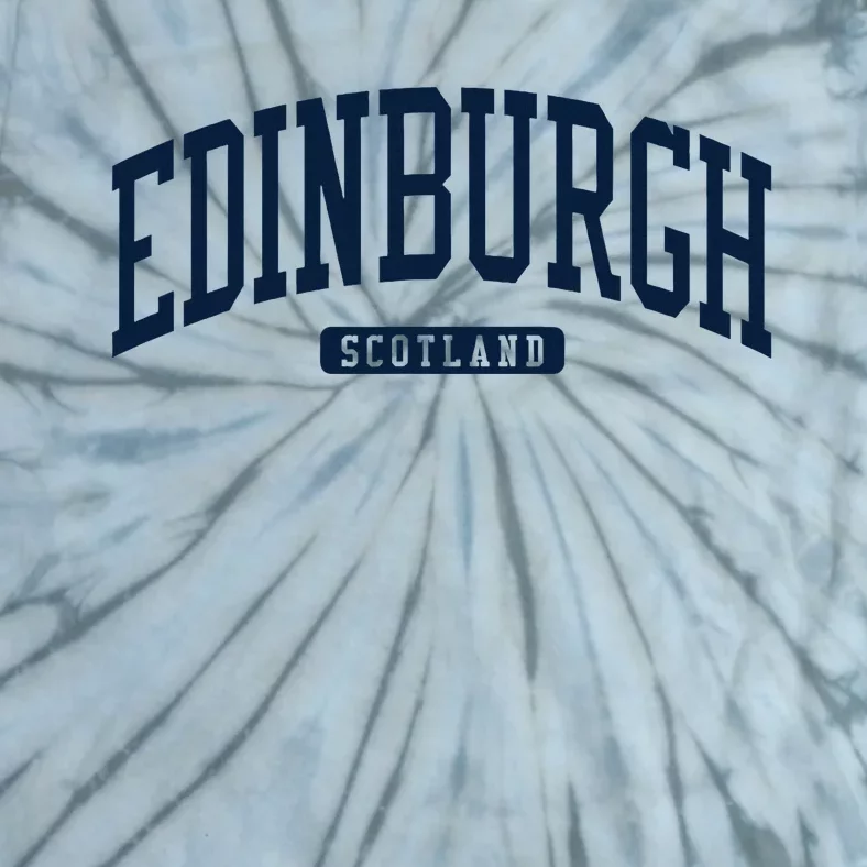 Edinburgh United Kingdom Uk College University Style Tie-Dye T-Shirt