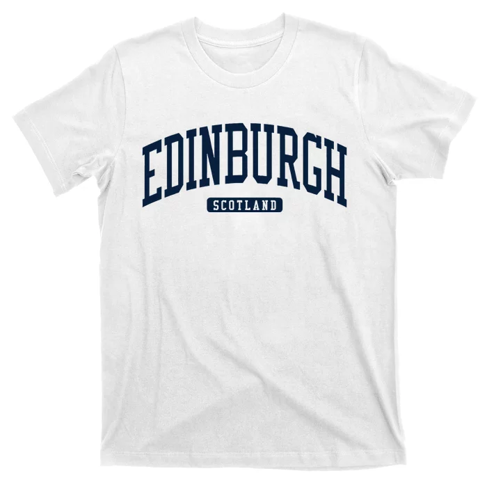 Edinburgh United Kingdom Uk College University Style T-Shirt