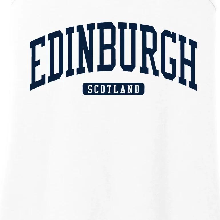 Edinburgh United Kingdom Uk College University Style Ladies Essential Tank