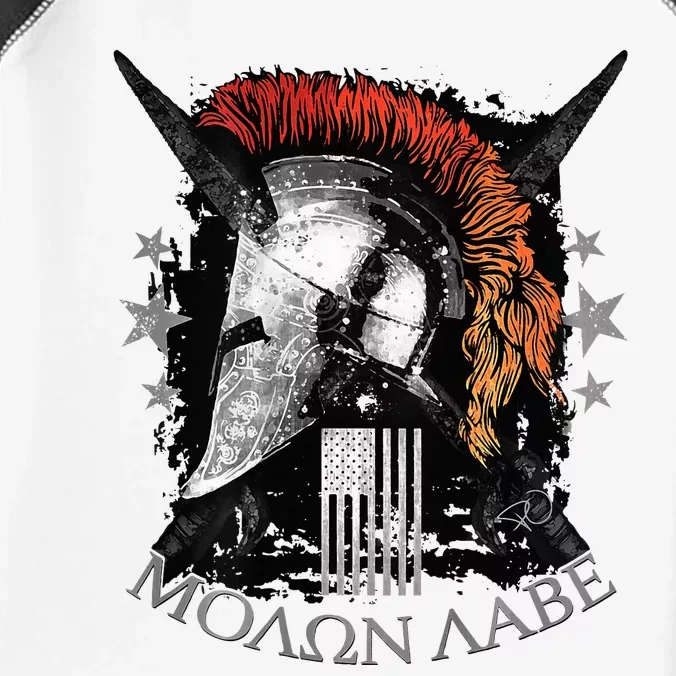 Epic Usa Molon Labe Come And Take Them Spartan 2nd Amendment Infant Baby Jersey Bodysuit