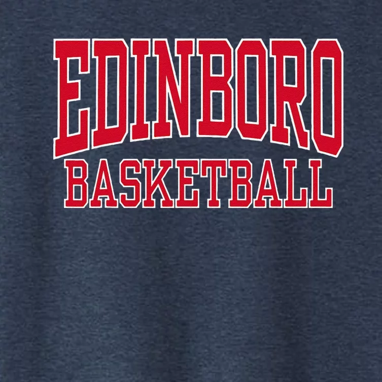 Edinboro University Pennsylvania Basketball 01 Women's Crop Top Tee