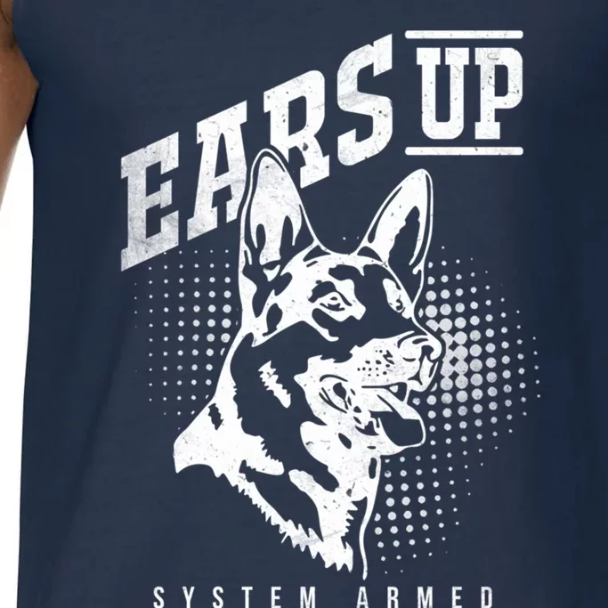 Ears Up System Armed Ger Shepherd Owners Ger Shepherd Gift Comfort Colors® Tank Top