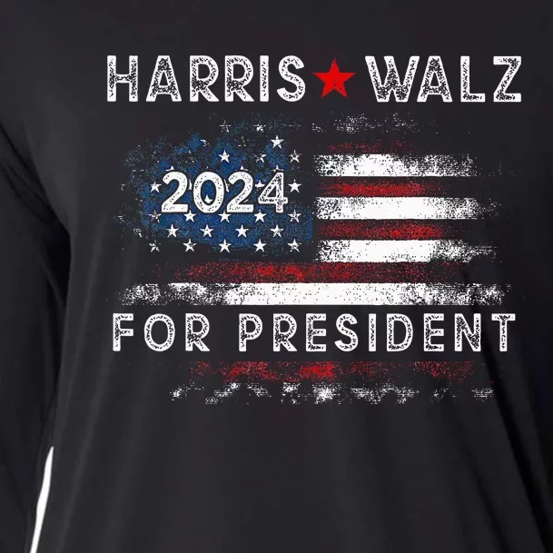 Election Usa Waltz Cooling Performance Long Sleeve Crew