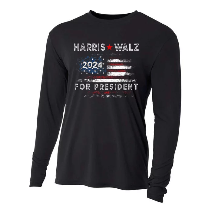 Election Usa Waltz Cooling Performance Long Sleeve Crew